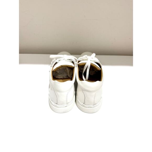 NWOT Tony Bianco X Revolve Qai Leather Lace Up Sneakers Milk Women's Size 9 - Picture 6 of 9